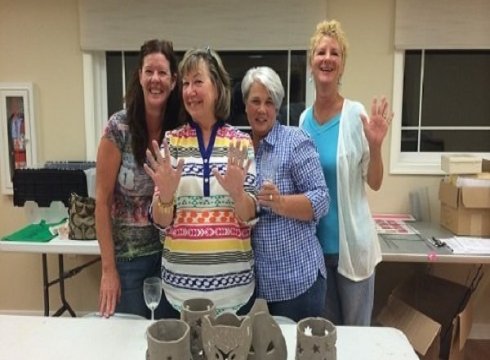Potter's Wheel Class With Sarah Halcott at The Art League of OC