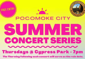 Pocomoke City Summer Concert Series