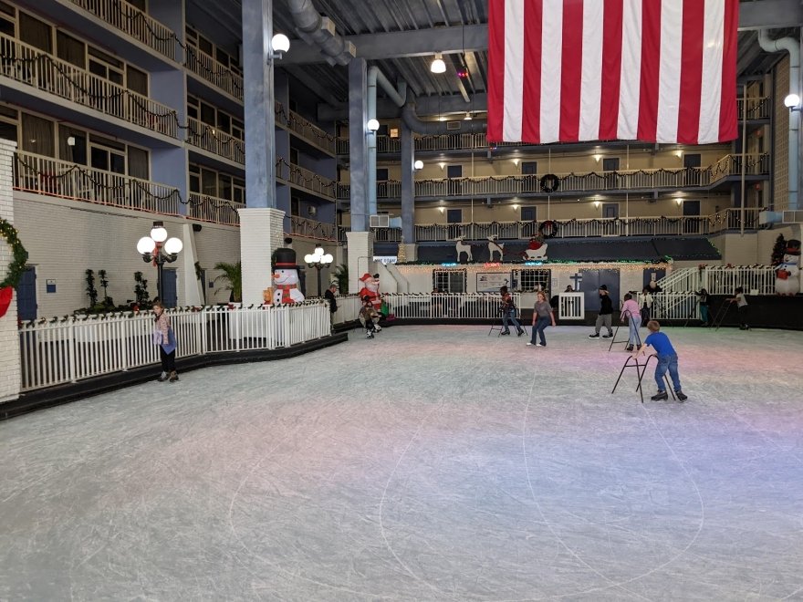 Carousel Ice Skating Rink